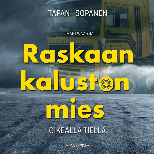Raskaan kaluston mies oikealla tiellä