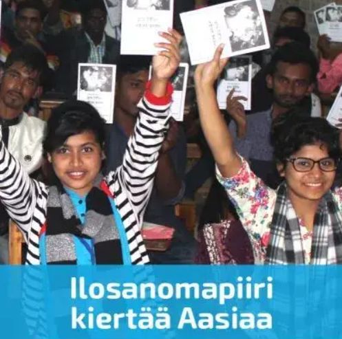 Ilosanomapiiri kiertää Aasiaa